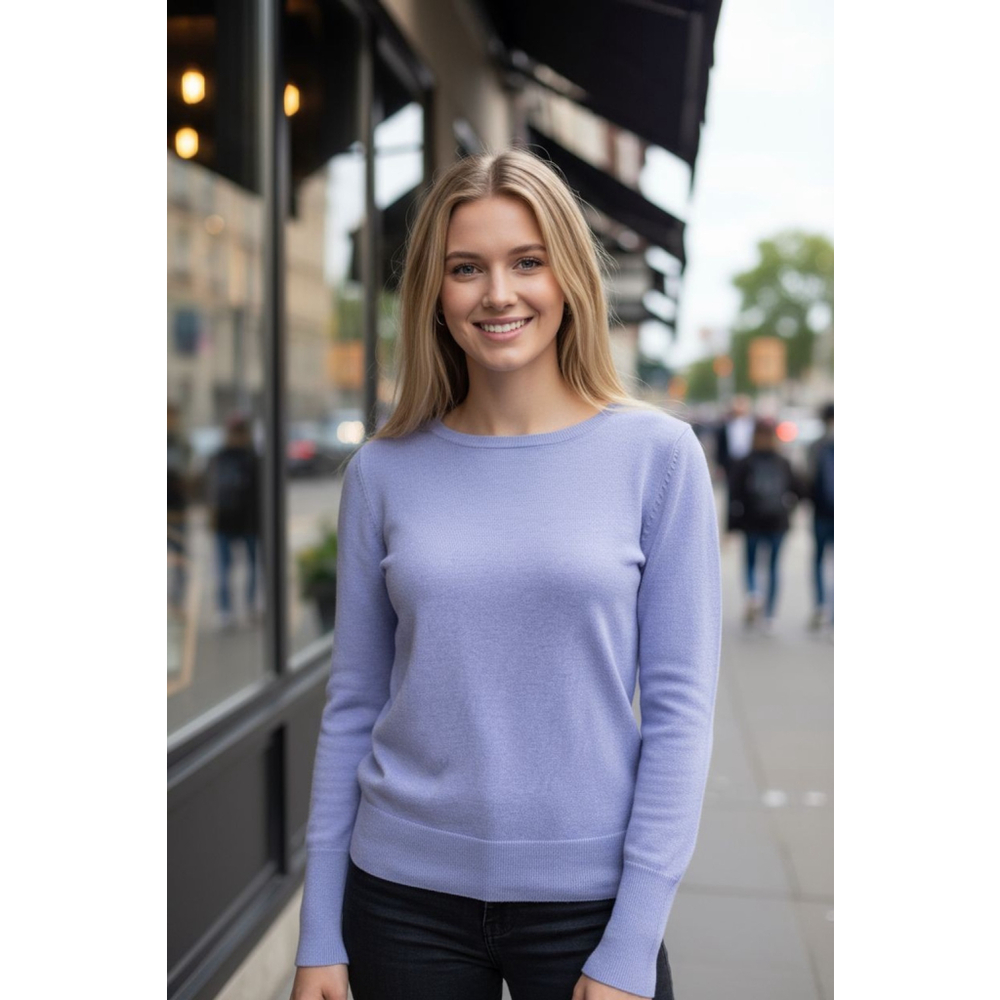 Cute Cozy Worthington Long Sleave Soft Knit Top size Sm